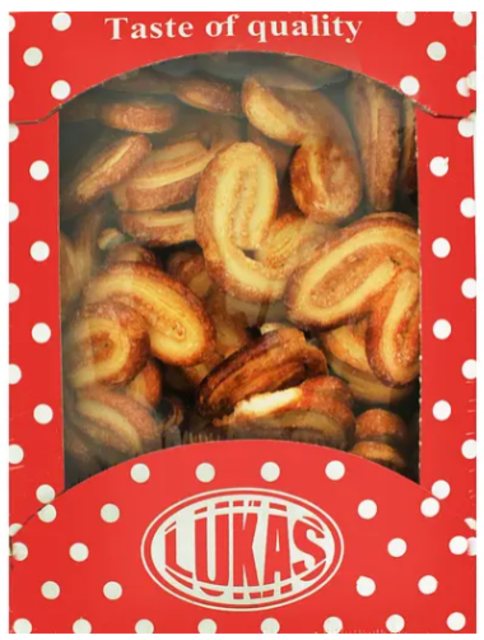 Печиво Lukas Вушка листкові 350 г